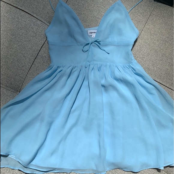 Superdown Carolina Blue mini dress - Picture 3 of 4